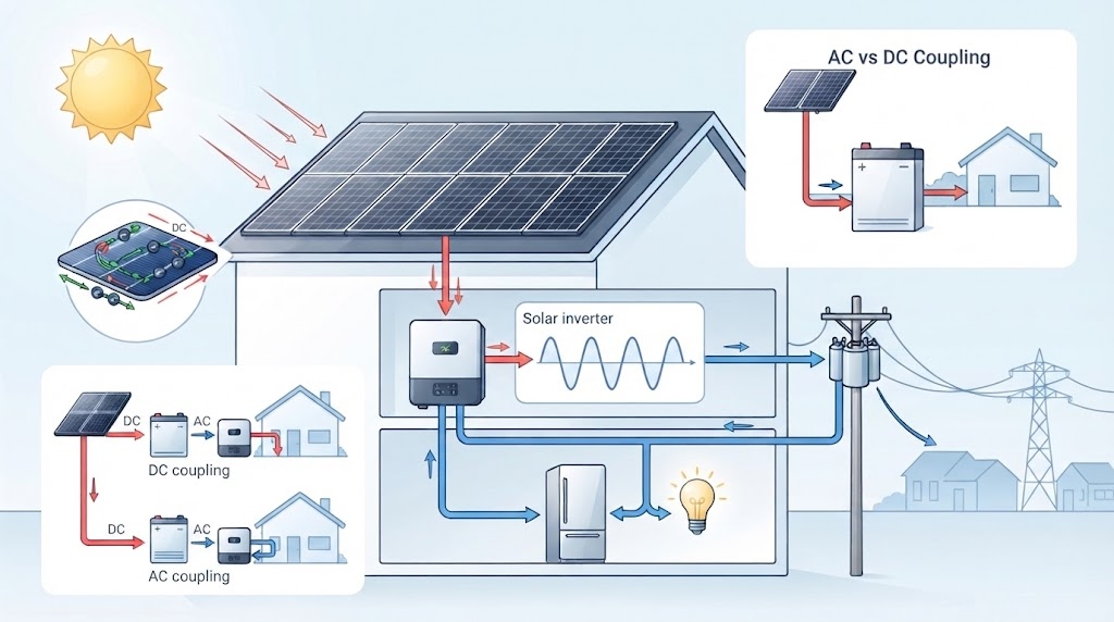 Are solar panels AC or DC